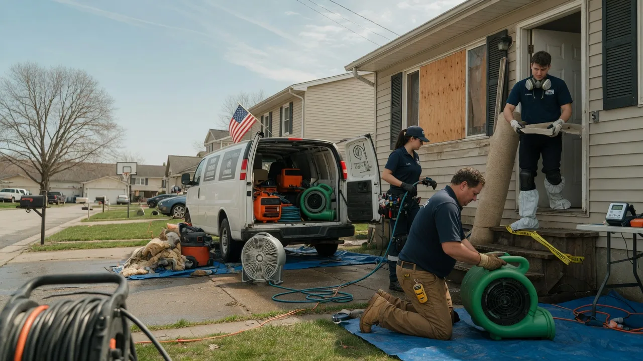 Water Damage Restoration in Whitehorse, SD near me